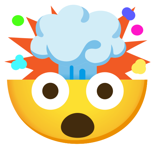 Exploding Head, the previous design