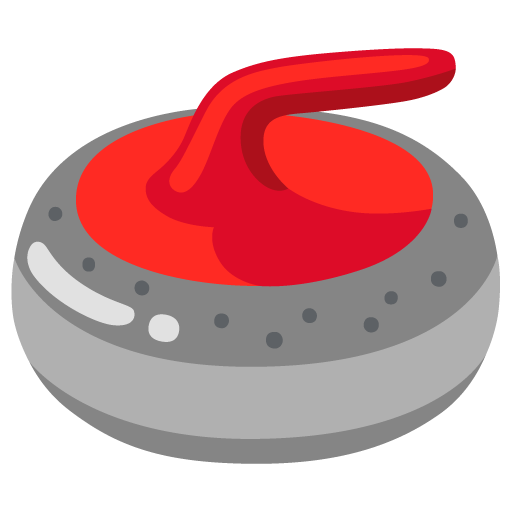 Curling Stone as drawn by Google in 15.0