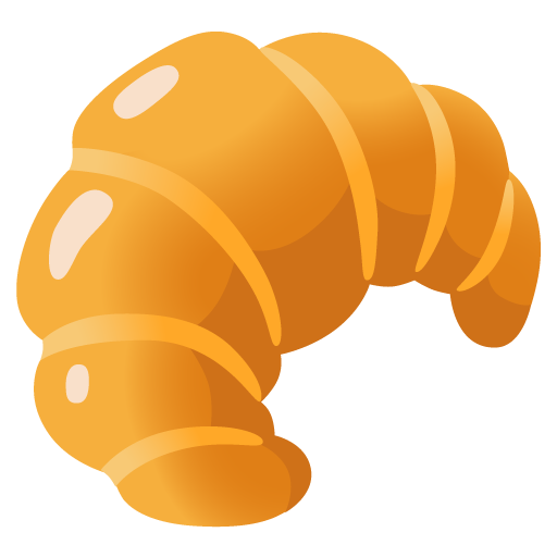 Croissant as drawn by Google in 15.0