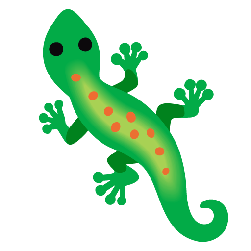 Lizard as drawn by Google in 15.0