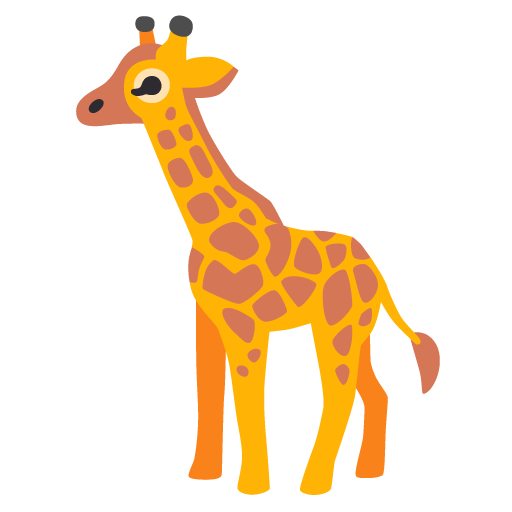 Giraffa as drawn by Google in 15.0