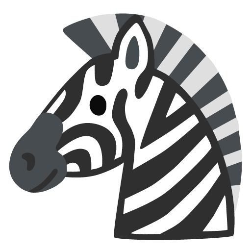 Zebra as drawn by Google in 15.0