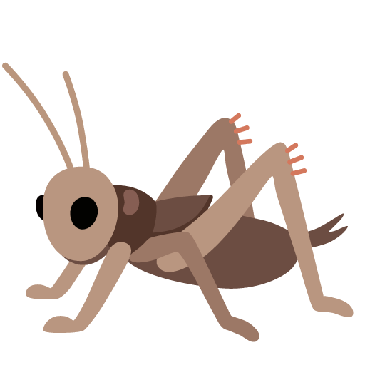 Cricket as drawn by Google in 15.0