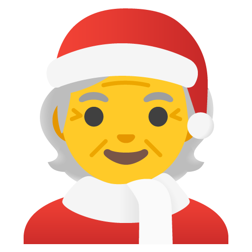 サンタさん as drawn by Google in 15.0