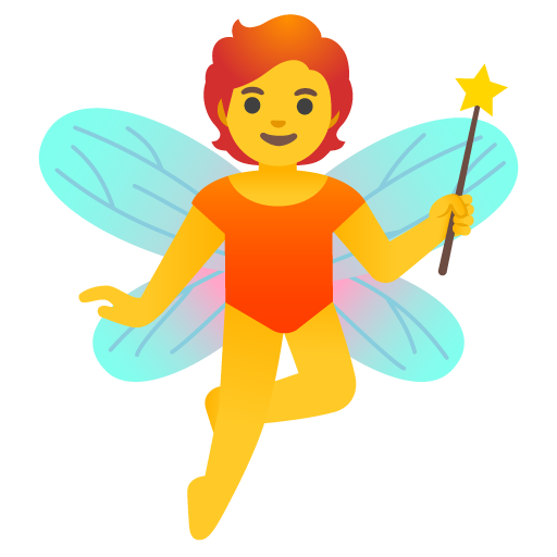 Fairy as drawn by Google in 15.0