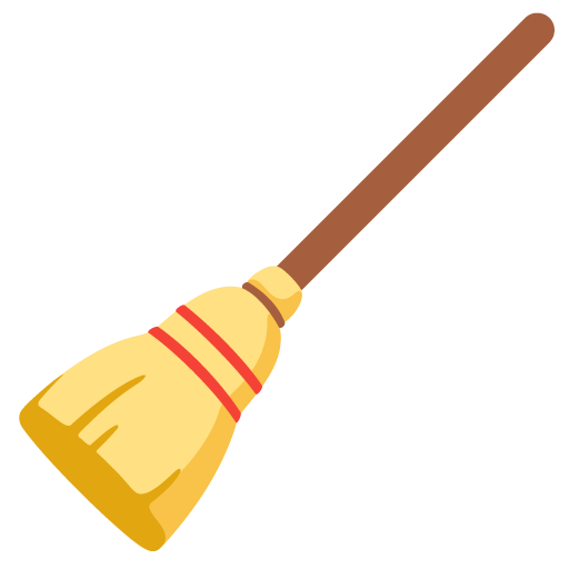 Broom as drawn by Google in 15.0