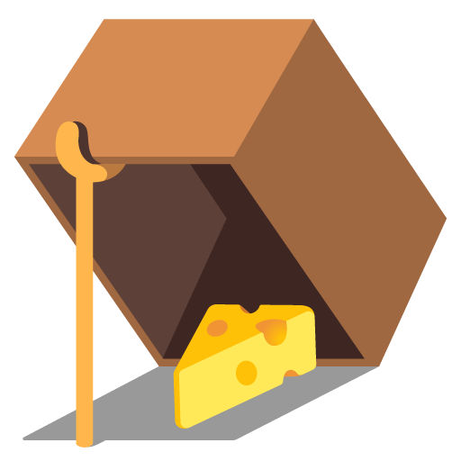 Mouse Trap as drawn by Google in 15.0