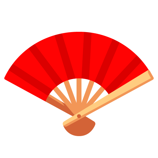 Folding Hand Fan as drawn by Google in 15.0