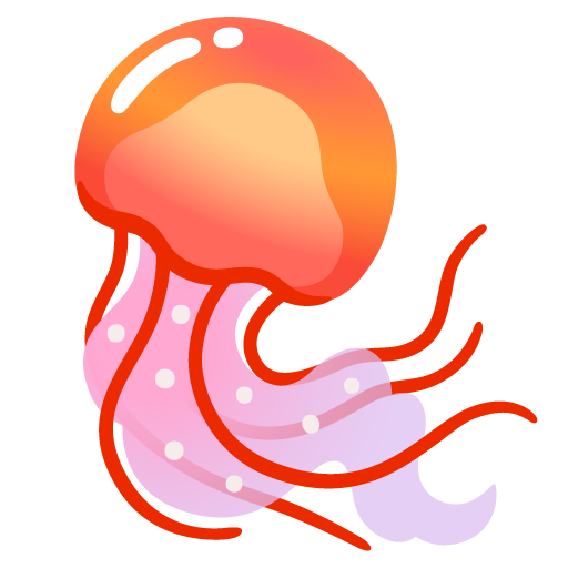 Jellyfish as drawn by Google in 15.0