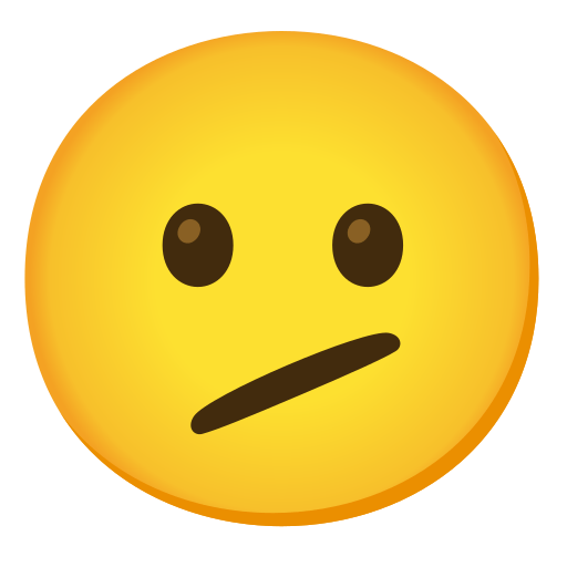 Face with Diagonal Mouth, the previous design