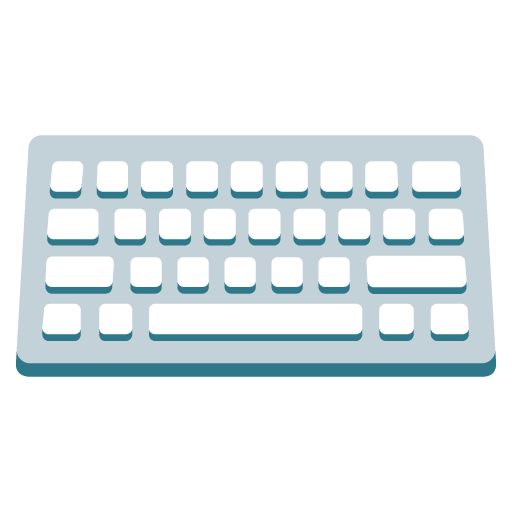 Keyboard as drawn by Google in 15.0