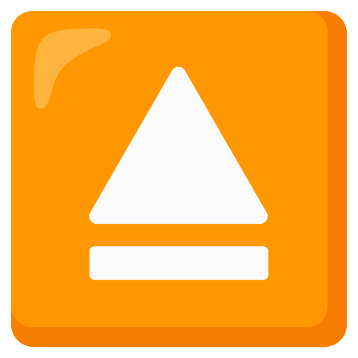 Eject Button as drawn by Google in 15.0