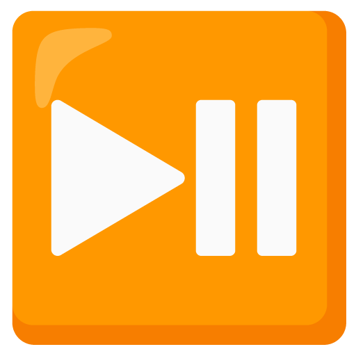 Play or Pause Button as drawn by Google in 15.0