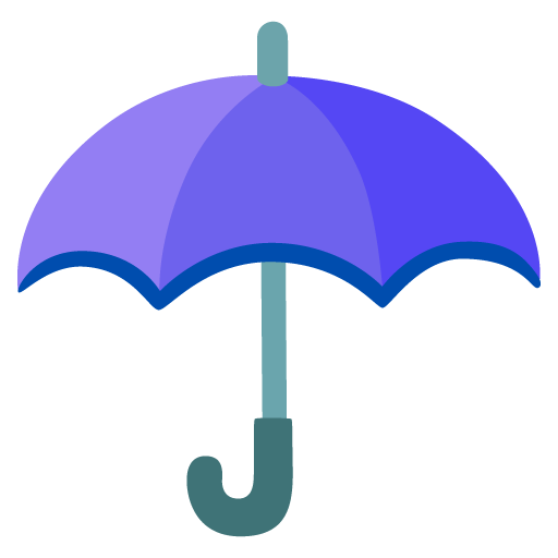 Umbrella as drawn by Google in 15.0