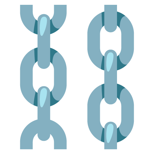 Chains as drawn by Google in 15.0