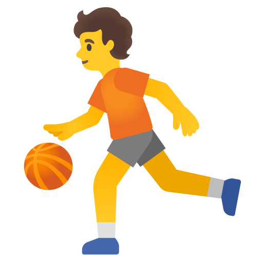 Person Bouncing Ball as drawn by Google in 15.0
