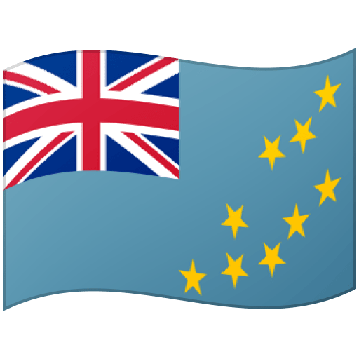 Flag: Tuvalu as drawn by Google in 15.1