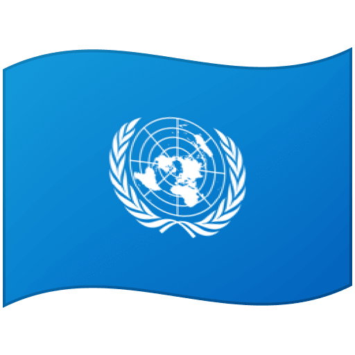 Flag: United Nations as drawn by Google in 15.1