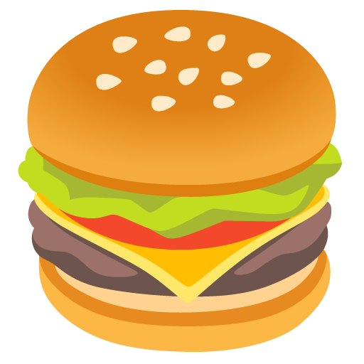 Hamburger as drawn by Google in 15.1