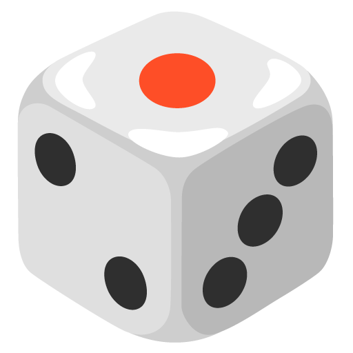 Game Die as drawn by Google in 15.1