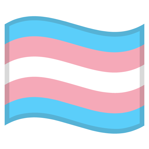Transgender Flag as drawn by Google in 15.1