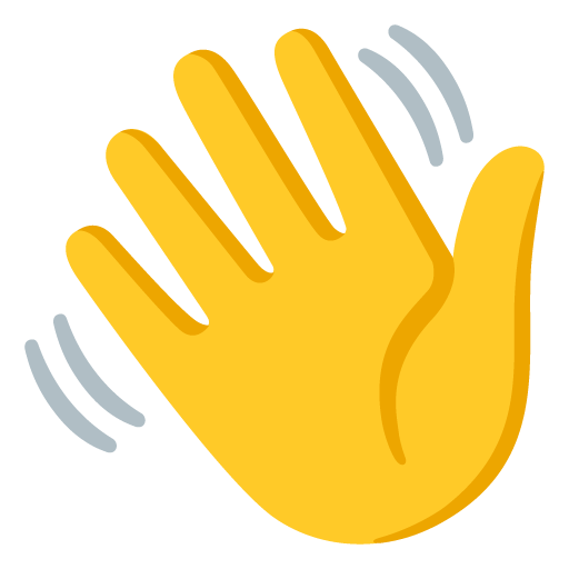 تلويح باليد as drawn by Google in 15.1