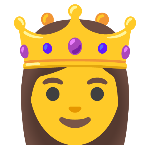 Princess as drawn by Google in 15.1
