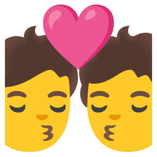 Kiss as drawn by Google in 15.1