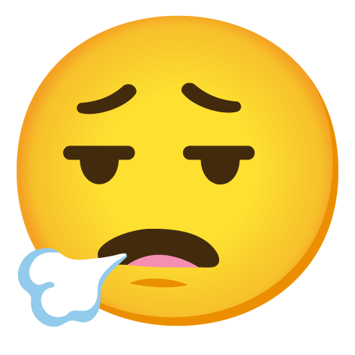 Face Exhaling, the previous design