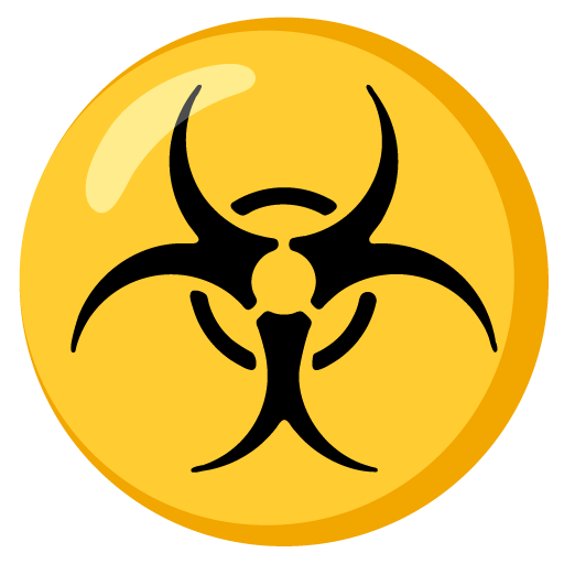 Biohazard as drawn by Google in 15.1