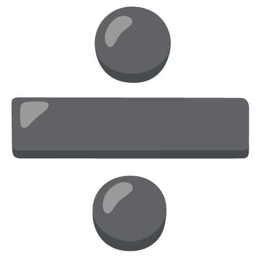 Divide as drawn by Google in 15.1