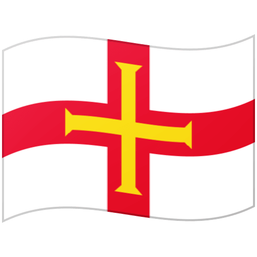 Flag: Guernsey as drawn by Google in 16.0 June 2025 Update