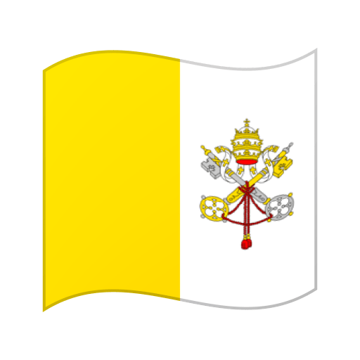 Flag: Vatican City as drawn by Google in 16.0 June 2025 Update