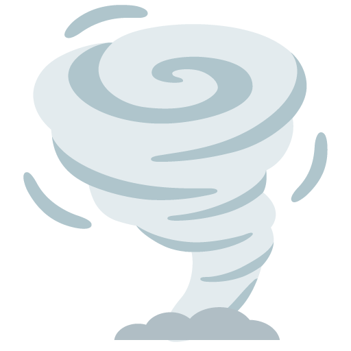Tornado as drawn by Google in 16.0 June 2025 Update