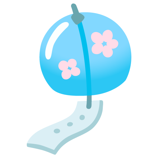 Wind Chime as drawn by Google in 16.0 June 2025 Update