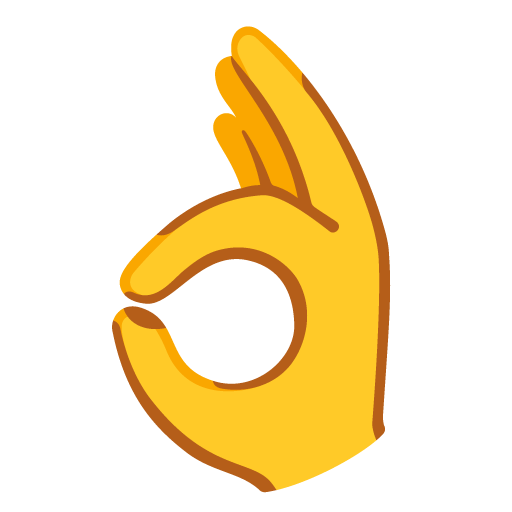 OK Hand as drawn by Google in 16.0 June 2025 Update