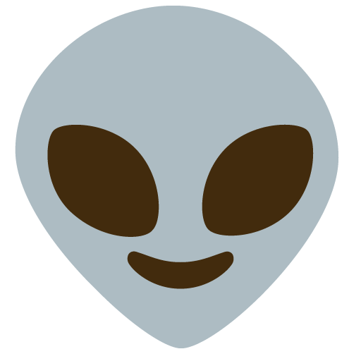 Alien as drawn by Google in 16.0 June 2025 Update