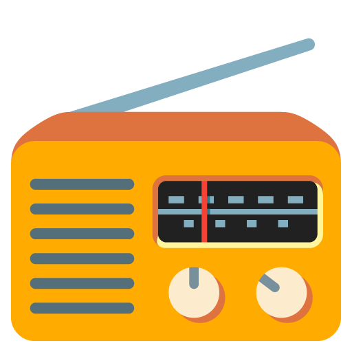 Radio as drawn by Google in 16.0 June 2025 Update
