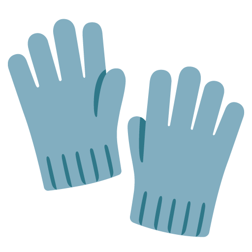 Gloves as drawn by Google in 16.0 June 2025 Update