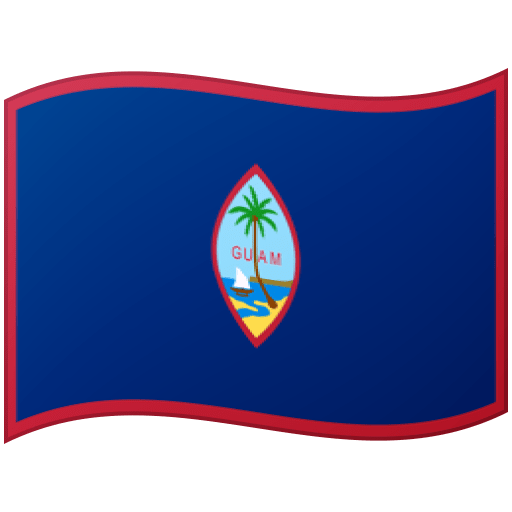 Flag: Guam as drawn by Google in 16.0