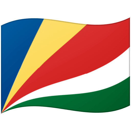 Flag: Seychelles as drawn by Google in 16.0
