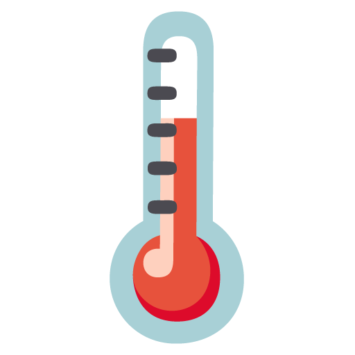 Thermometer as drawn by Google in 16.0