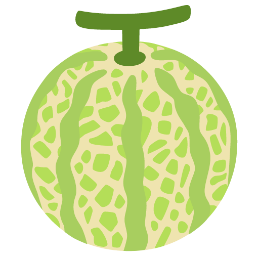 Melon as drawn by Google in 16.0