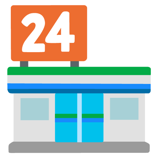 Convenience Store as drawn by Google in 16.0