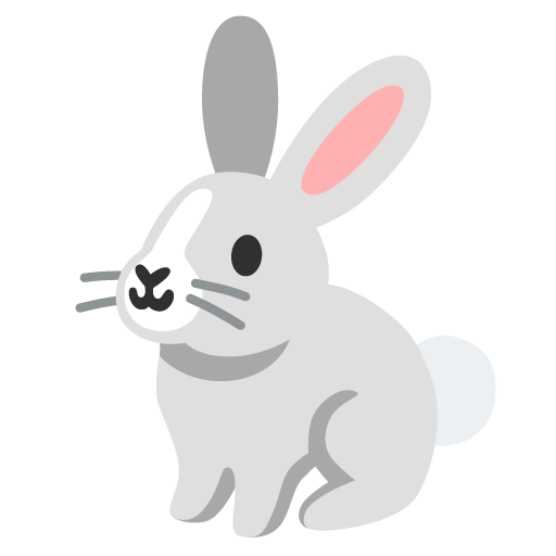 Rabbit as drawn by Google in 16.0