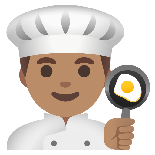 Man Cook: Medium Skin Tone, the previous design
