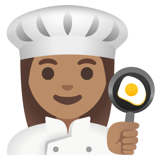 Woman Cook: Medium Skin Tone, the previous design