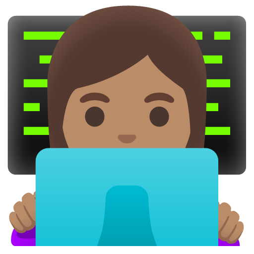 Woman Technologist: Medium Skin Tone, the previous design