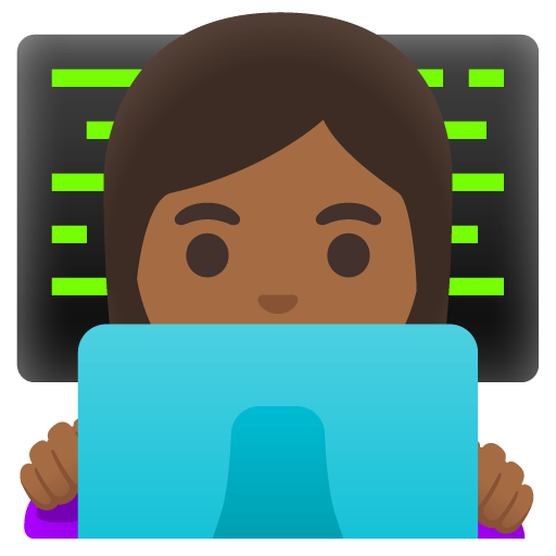 Woman Technologist: Medium-Dark Skin Tone, the previous design