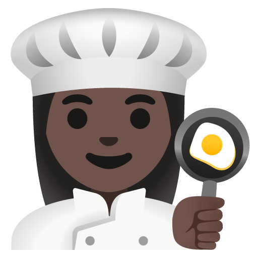 Woman Cook: Dark Skin Tone, the previous design